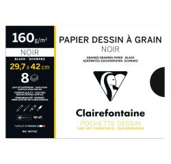 Etival Color pochette 8F A3 160g - Noir