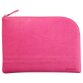 Rhodiarama pochette zippée en simili cuir - taille M (16x22 cm) - Fuchsia