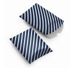 Pochette cadeau, 16x22cm, Blue Line - Bleu