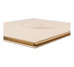 Gästebuch, 100 Seiten, Goldschnitt, Ringflower