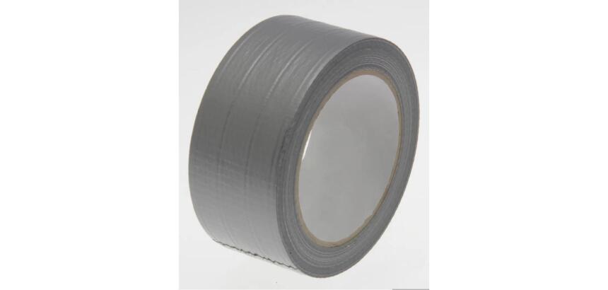 Toile adhésive rouleau 50mmx25m - Gris