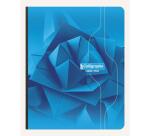 7000, Notitieschrift harde kaft genaaid 17x22cm 96 blad Q5x5 70g. - Geassorteerde kleuren