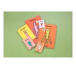 Rhodia N°11 x Jean Jullien geniet blok 7,4x10,5 cm 80 vel kleine ruitjes 5x5 80 g/m2 - Make me taller! - Nieuw