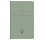 Flying Spirit piqûre textile 11x17cm 96 pages ligné motifs assortis papier ivoire 90g - Noir