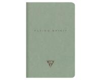 Flying Spirit piqûre textile 11x17cm 96 pages ligné motifs assortis papier ivoire 90g - Noir