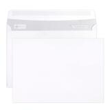 Boite de 500 Enveloppes Blanches C5-162x229mm - Auto-Adhésives - 90g/m2 - Blanc