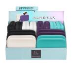 Exacompta Titane Silicone Display Stand, 16 Pockets - Assorted colours