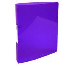 Classeur 2 anneaux plastifié Exacompta Iderama  A4 - Dos 3 cm couleurs assorties