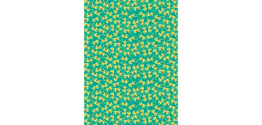 885 - Pochette 20 feuilles Décopatch - Vert