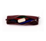 CUIRISÉ - Trousse ronde Ø5,5x22 - Cerise