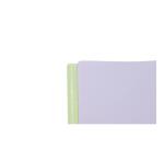 Koverbook spiraalgebonden schrift A4 80 blad gelijnd + kantlijn wraparound transparante polypropyleen omslag