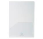 Sachet de 10 chemises double poche polypropylène souple 2/10e - A4 ou A3