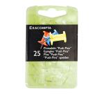 Boîte de 25 épingles Push Pins - Hauteur de pointe 7mm - 10mm de diamètre