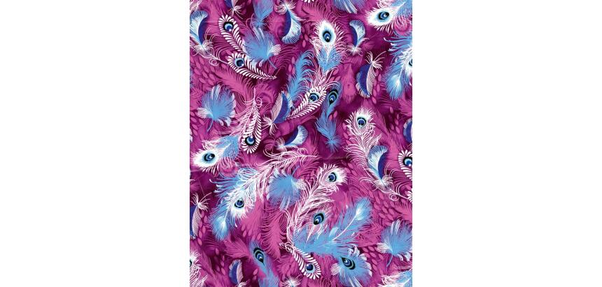 577 - Pochette 20 feuilles Décopatch - Violet