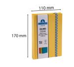 Carnet Iderama 170x110, 192 pages lignées - Jaune