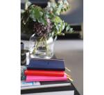 Rhodiarama softcover notitieboek A5, 80 blad gelijnd ivoorkleurig papier van 90g, sluiting met elastiek - Fuchsia