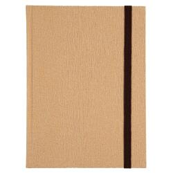 Le dauphin notebook 220x170, 192 lined pages - beige