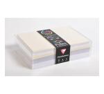Coffret Pollen de 40 enveloppes 114x162mm + 40 cartes 110x155mm - Assortiment Mariage