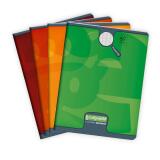 Cahier piqué 8000 CARTE 17x22 cm 96 pages grands carreaux 90 g - Assortis