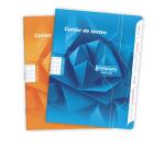 Textes piqué 7000 17x22 cm 120 pages grands carreaux 70 g - Assortis