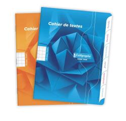 Textes piqué 7000 17x22 cm 120 pages grands carreaux 70 g - Assortis