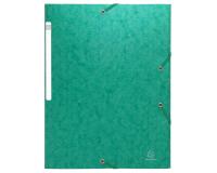 Chemise 3 rabats à élastiques Maxi Capacity carte lustrée 600g/m2 Scotten ®- A4