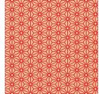 Kraft brut 70g, rl 50x0,70m Losanges rge - Rouge