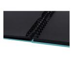 Exacompta Titane Spiral Photo Album, 60 Black Pages