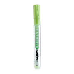 DARWI Marqueur Peinture sur Cuir Pointe Conique Fine 2mm - Vert anis