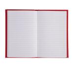 Carnet Iderama 170x110 192 pages lignées - Rouge