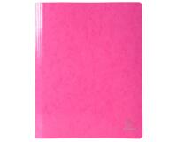 Snelhechtmap IDERAMA® in gelamineerd glanskarton 355gm2 - A13 - Roze
