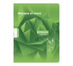 Musique & Chant piqué 7000 17x22 cm 48 pages grands carreaux/portées 70 g - Assortis