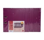 Lot de 5 classeurs à levier intérieur et extérieur en polypropylène - dos de 80mm - mécanique Prem'Touch - A4