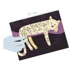 Boîte créative, Pelages à tamponner - Multicolore