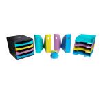 Set de 4 porte-revues Mag-Cube Forever Young - Couleurs assorties