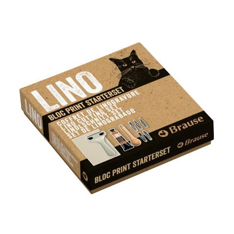 Coffret de linogravure.