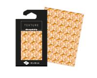 Papier Texture Décopatch n°819 -1 feuille 40x60cm - Orange