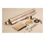 PAPIER À COUDRE, Rouleau au format 48x100cm - Rose gold