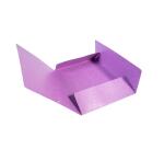 Chemise à élastiques Maxi capacity carte lustrée 425gm2 - A4 - Violet