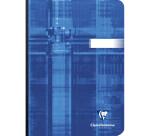 Carnet brochure dos toilé A5 192 pages petits carreaux - Assortis