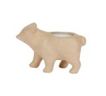 Cache pot ours 20x10x13,5cm - Kraft