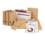 Falken - PURE Box Nature DIN A5, Füllhöhe 40 mm braun - Braun