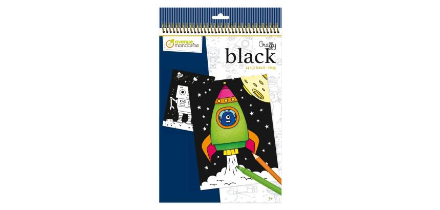 Graffy Black, Espace - Bleu