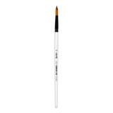 Darwi For You pinceau rond 6,5 mm taille 10 - Blanc