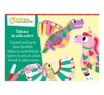 Boîte créative, Tableaux de sable coloré - Multicolore