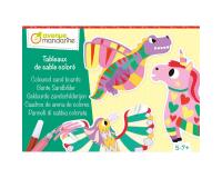 Boîte créative, Tableaux de sable coloré