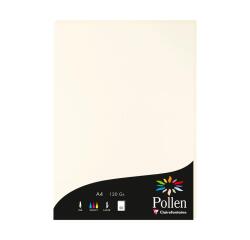 BLANC NATUREL, Etui de 50 feuilles Pollen 210x297mm 120g/m2 - Blanc naturel