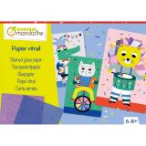 Boîte créative, Papier vitrail