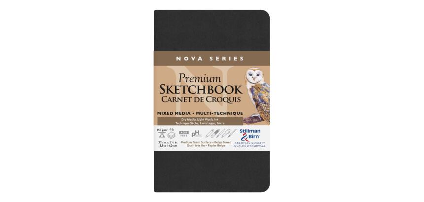 Nova Series carnet souple 46F 8,9x14cm 150g - Beige