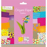 Origami Paper Bubbles, 20 x 20 cm, 60F, 70g - Multicolore